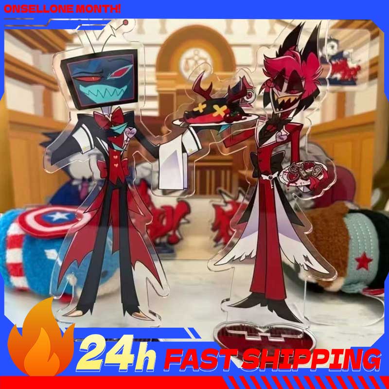 Anime Merchandise Collection - 2 pçs hazbin anime periféricos alastor