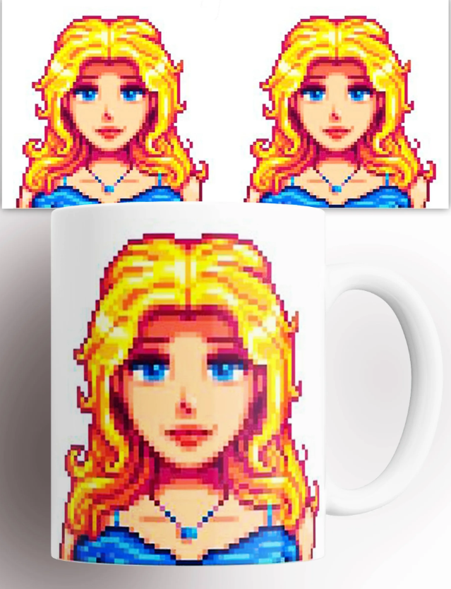 Anime Merchandise Mugs - Caneca de Café de Cerâmica Branca