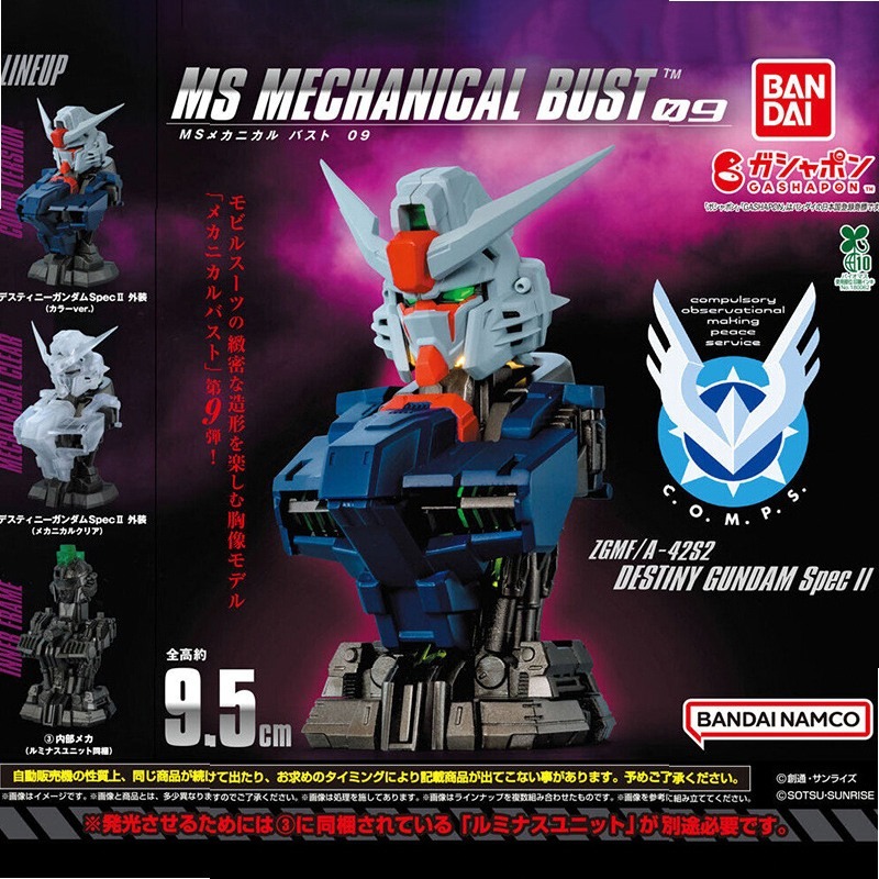 Bandai Gashapon Gundam Bust 09 - Bandai Gundam Hg avaliação e preço